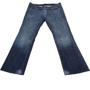 Citizens Of Humanity Jeans Womens sz 30 Blue Kelly 001 Stretch Low Waist Bootcut